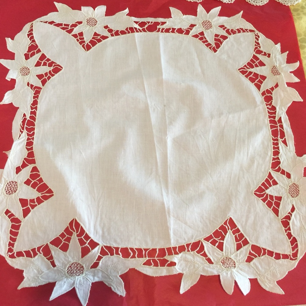 🌸Vintage Coffee table / side table cover